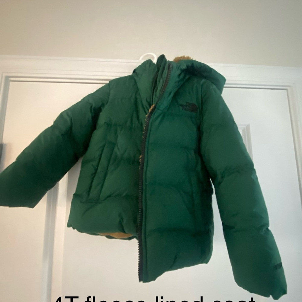 The North Face Forest Green Puffer Coat